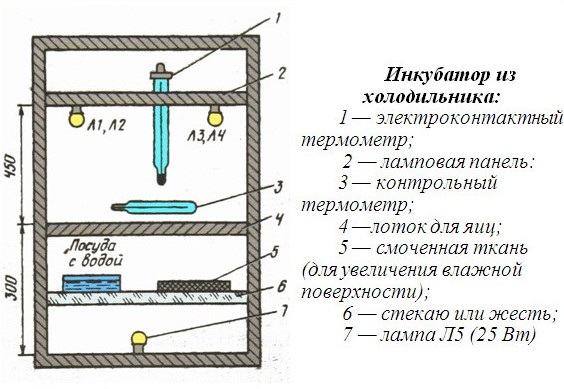 Инкубатор – вторая жизнь старого холодильника